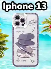 Пурпурный iphone 13 Pro и Max, Айфон 13 Про, чехол матовый, объемный, с принтом для iPhone 13
