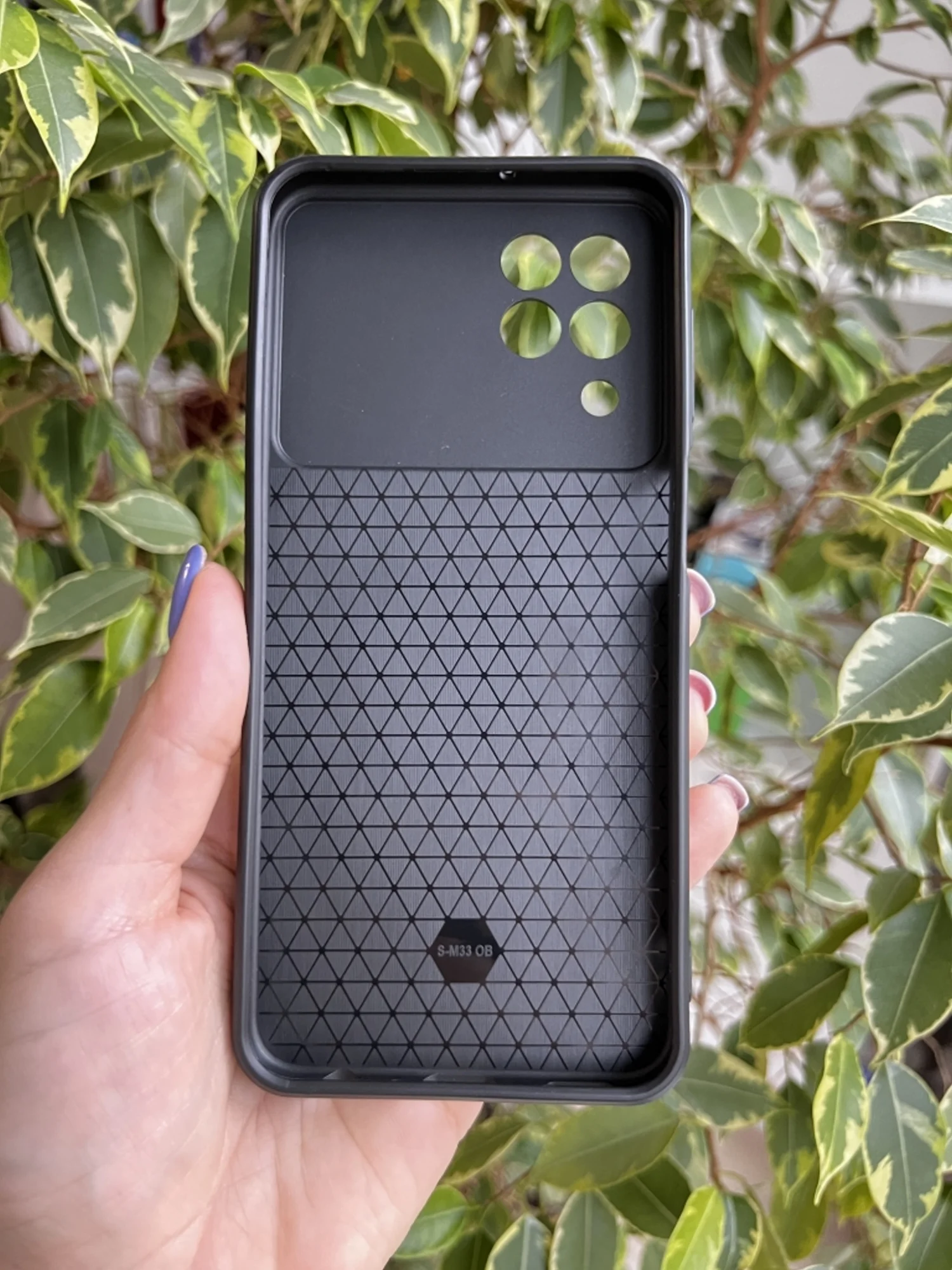 Серебряный чехол противоударный armors для Samsung M33 5G / Самсунг М33 5G с защитой камеры