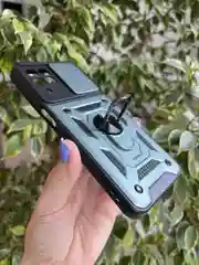 Зеленый чехол противоударный armors для Samsung M33 5G / Самсунг М33 5G с защитой камеры