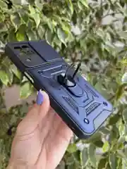 Серебряный чехол противоударный armors для Samsung M33 5G / Самсунг М33 5G с защитой камеры