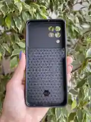 Серебряный чехол противоударный armors для Samsung M33 5G / Самсунг М33 5G с защитой камеры