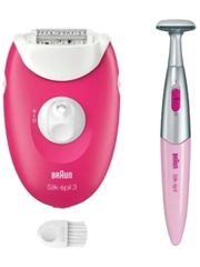 Эпилятор женский Braun Silk-epil 3 3-202 с 2 режимами скорости