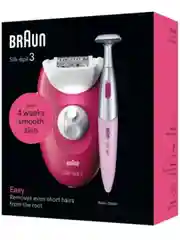 Эпилятор женский Braun Silk-epil 3 3-202 с 2 режимами скорости
