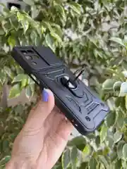Черный чехол противоударный armors для Samsung M33 5G / Самсунг М33 5G с защитой камеры