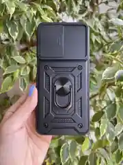 Черный чехол противоударный armors для Samsung M33 5G / Самсунг М33 5G с защитой камеры