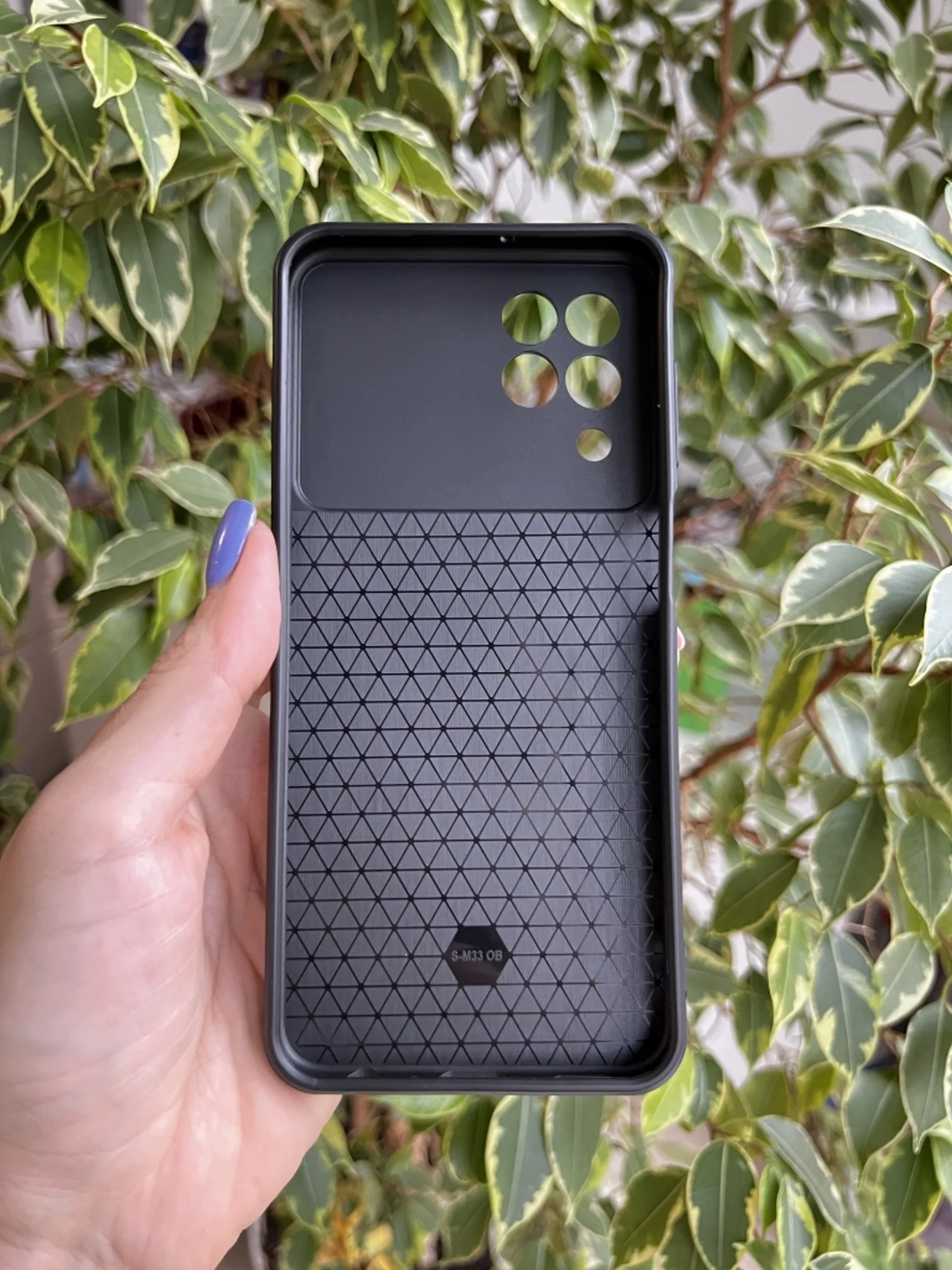 Черный чехол противоударный armors для Samsung M33 5G / Самсунг М33 5G с защитой камеры