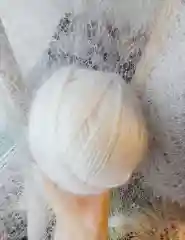 Пряжа для вязания натуральный козий пух