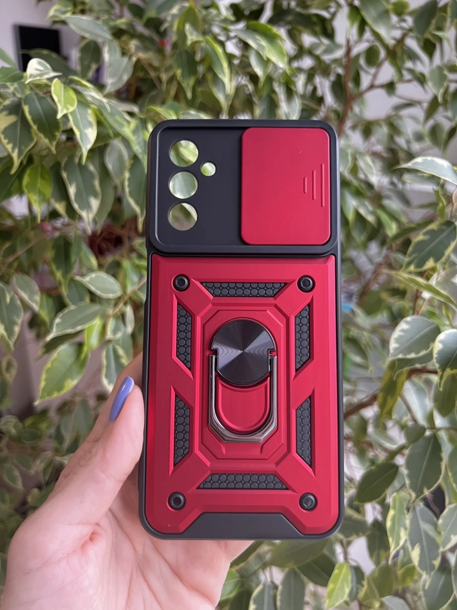 Красный чехол противоударный armors для Samsung M13 4G и M23 5G / Самсунг М13 4G и М23 5G