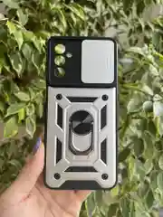 Серебряный чехол противоударный armors для Samsung M13 4G и M23 5G / Самсунг М13 4G и М23 5G