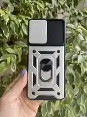 Серебряный чехол противоударный armors для Samsung M13 4G и M23 5G / Самсунг М13 4G и М23 5G