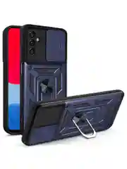Темно-синий чехол противоударный armors для Samsung M13 4G и M23 5G / Самсунг М13 4G и М23 5G