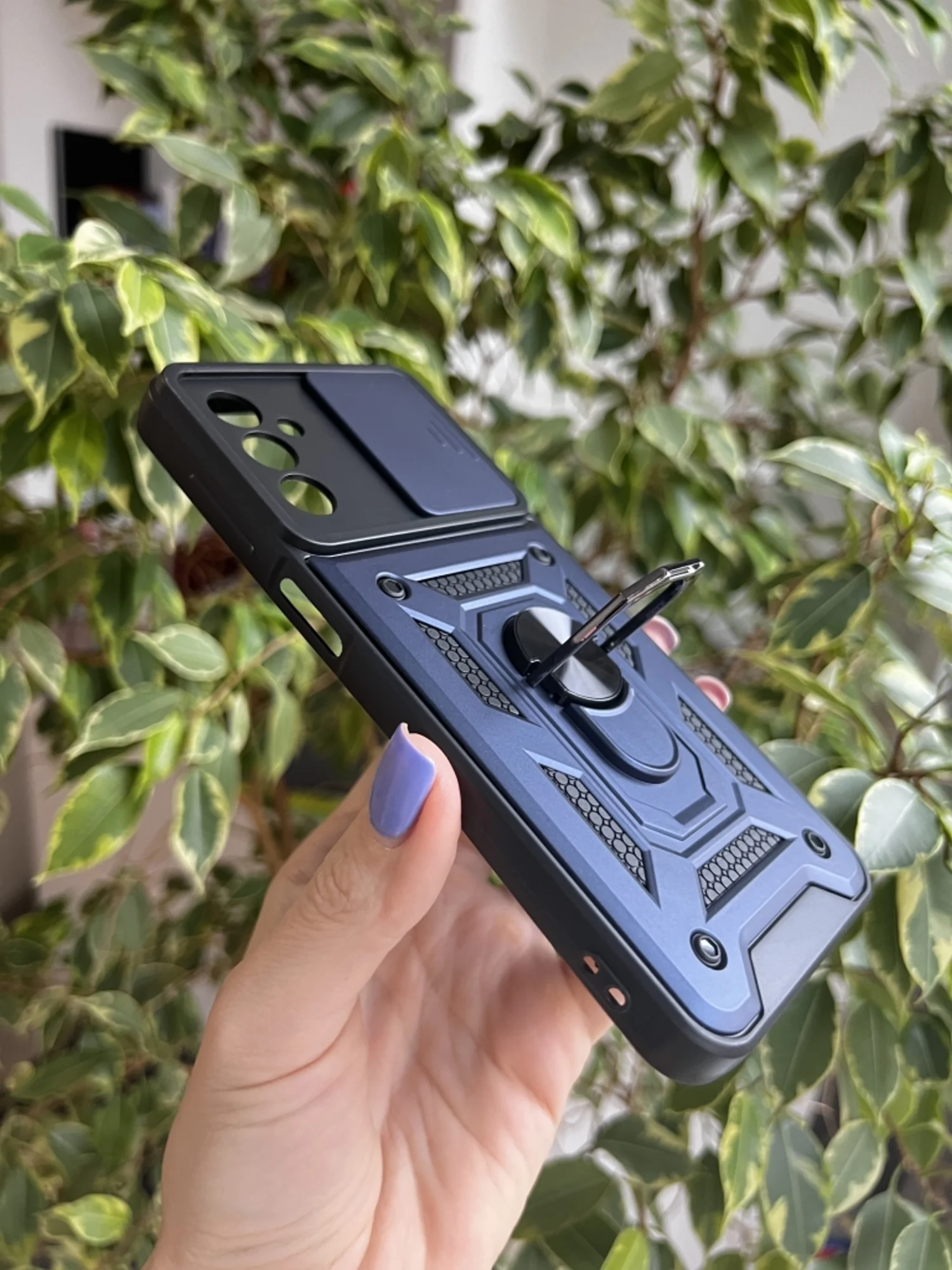 Темно-синий чехол противоударный armors для Samsung M13 4G и M23 5G / Самсунг М13 4G и М23 5G