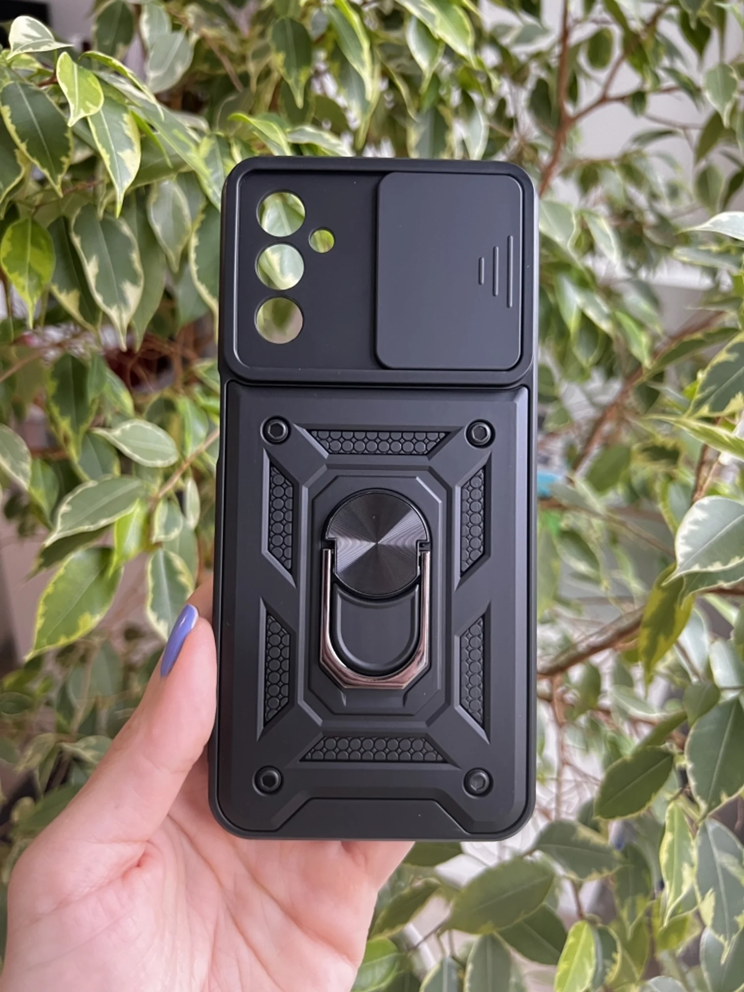 Черный чехол противоударный armors для Samsung M13 4G и M23 5G / Самсунг М13 4G и М23 5G