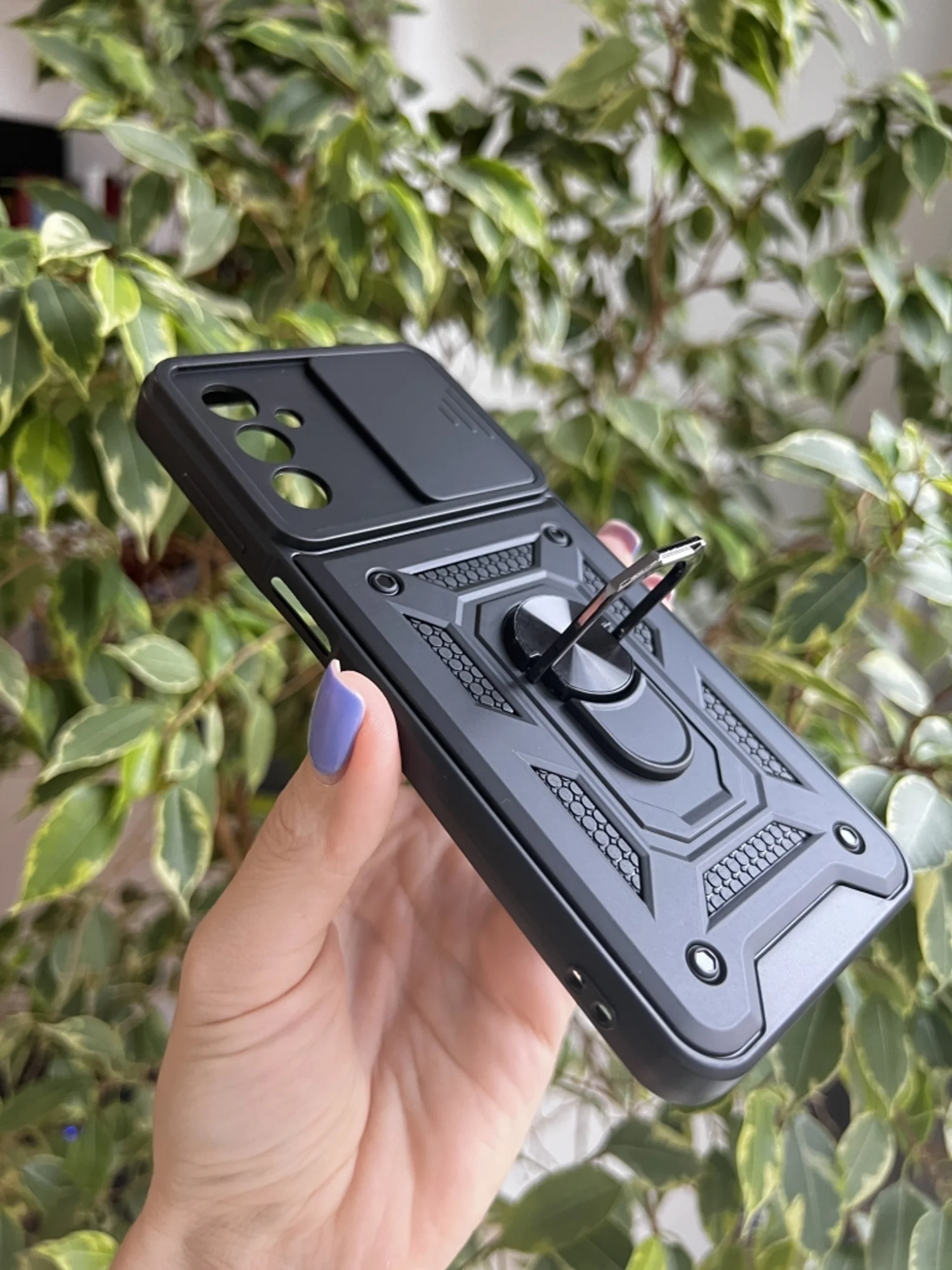 Черный чехол противоударный armors для Samsung M13 4G и M23 5G / Самсунг М13 4G и М23 5G