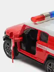 Коралловый меланж машинка металлическая, инерционная