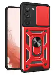 Зеленый чехол противоударный armors для Samsung S23 / Самсунг S23 с защитой камеры