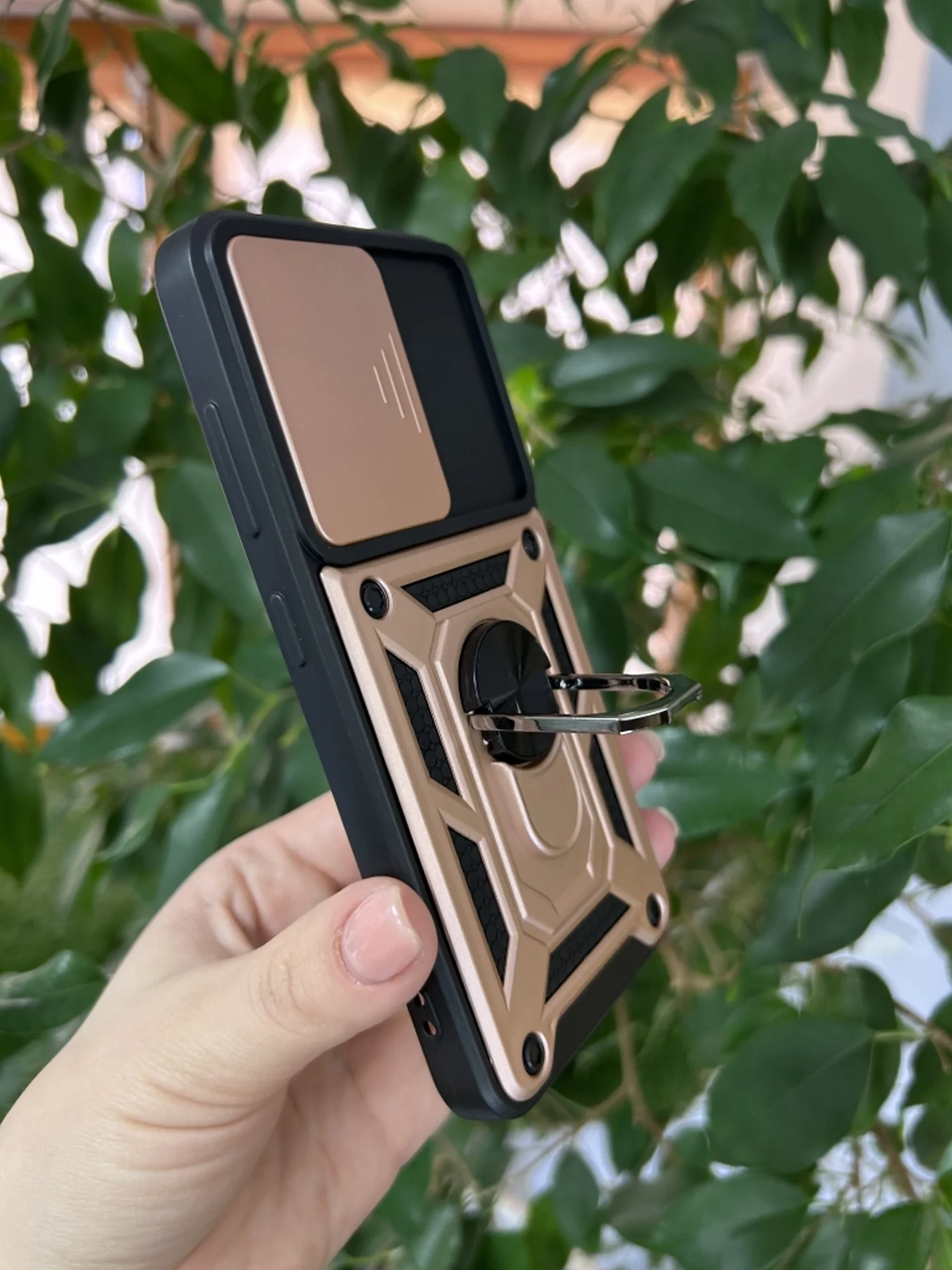 Розовый чехол противоударный armors для Samsung S23 / Самсунг S23 с защитой камеры