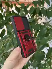 Красный чехол противоударный armors для Samsung S23 / Самсунг S23 с защитой камеры
