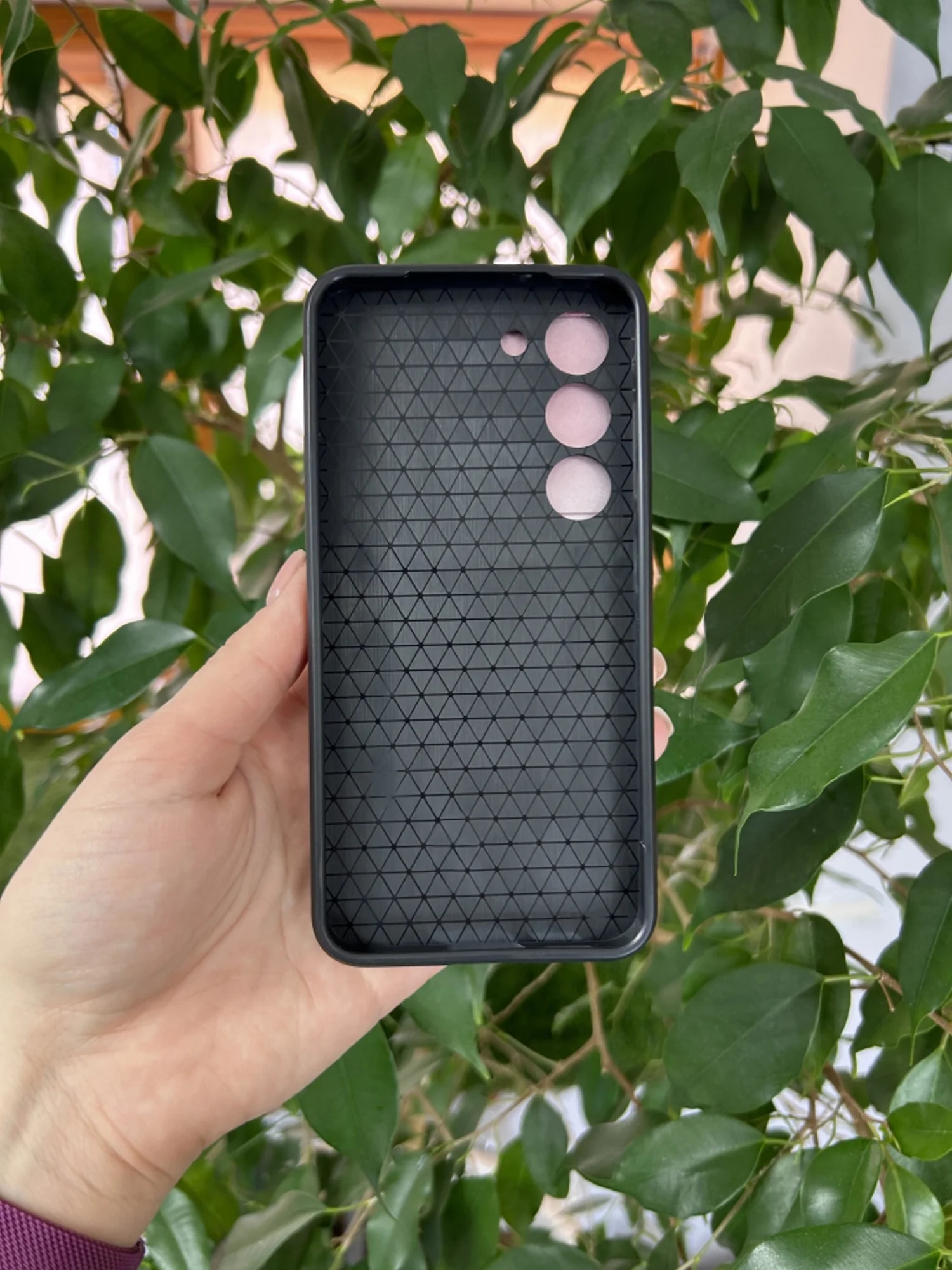 Красный чехол противоударный armors для Samsung S23 / Самсунг S23 с защитой камеры