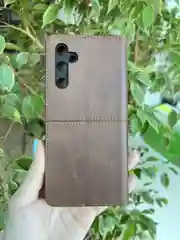 Тёмно-коричневый чехол книжка elitcase для Tecno Pova Neo 2 / Техно Пова Нео 2