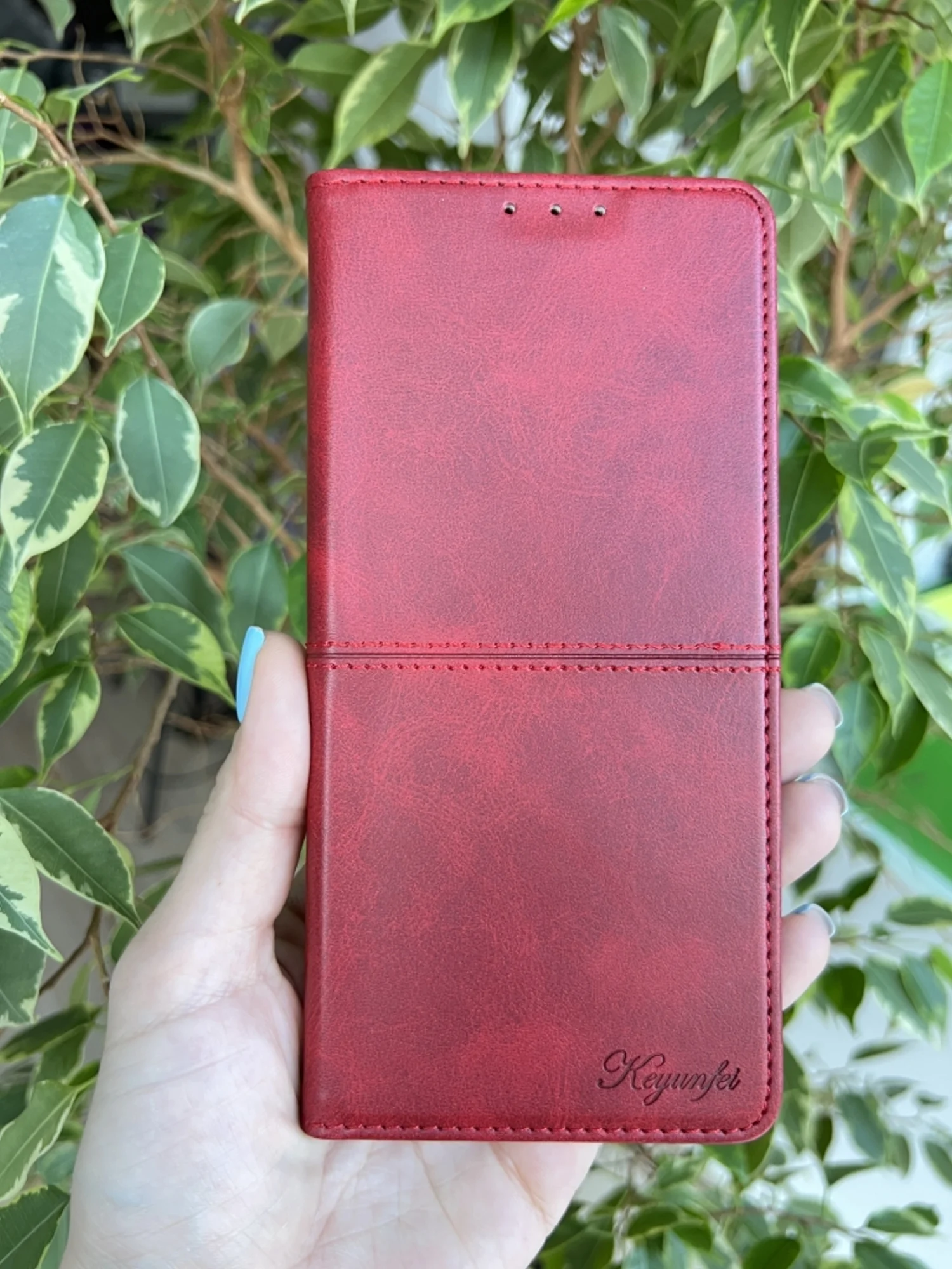 Красный чехол книжка elitcase для Tecno Pova Neo 2 / Техно Пова Нео 2