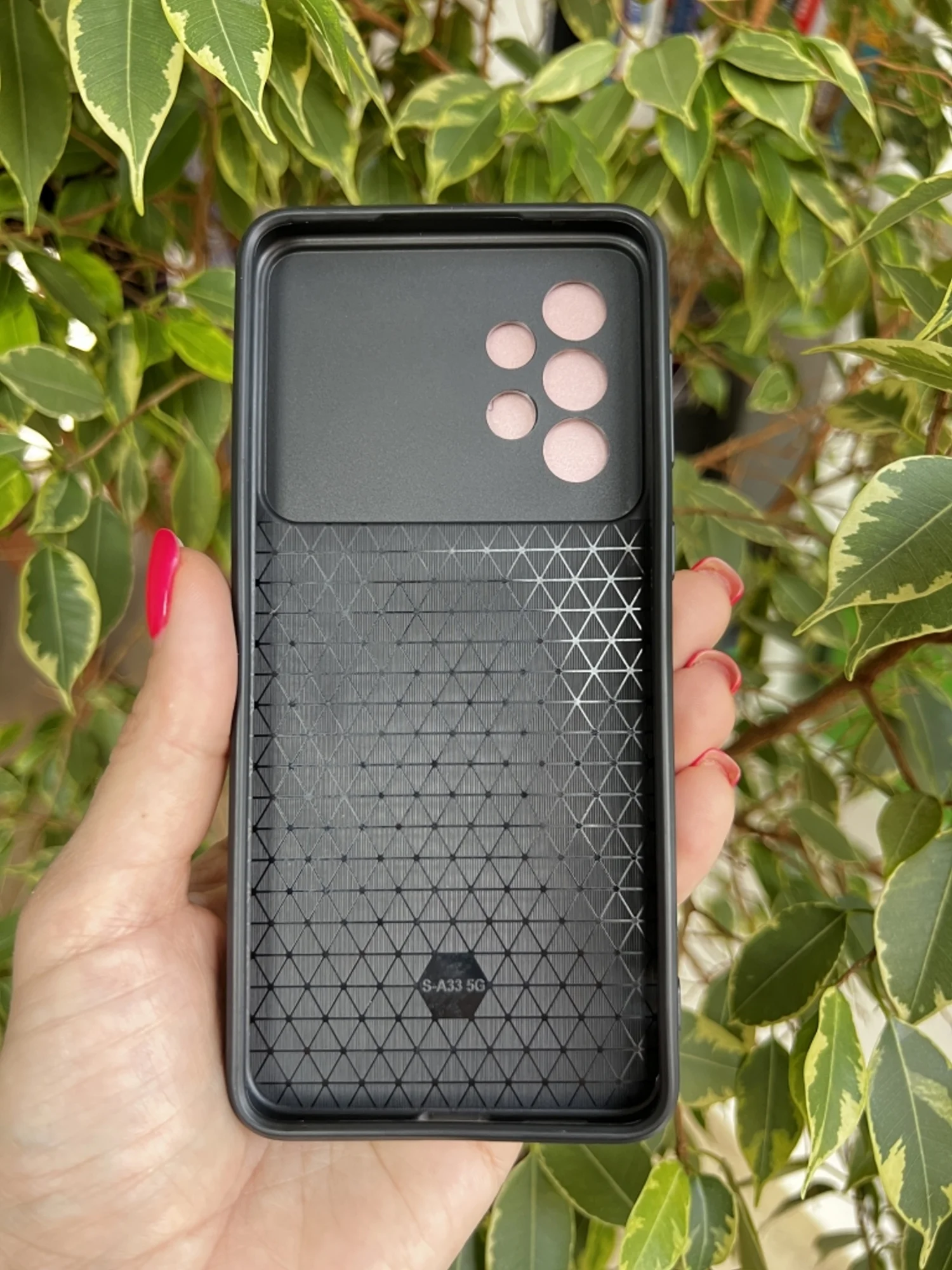 Розовый чехол противоударный armors для Samsung A53 5G / Самсунг А53 5G с защитой камеры