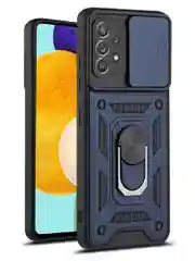 Темно-синий чехол противоударный armors для Samsung A53 5G / Самсунг А53 5G с защитой камеры