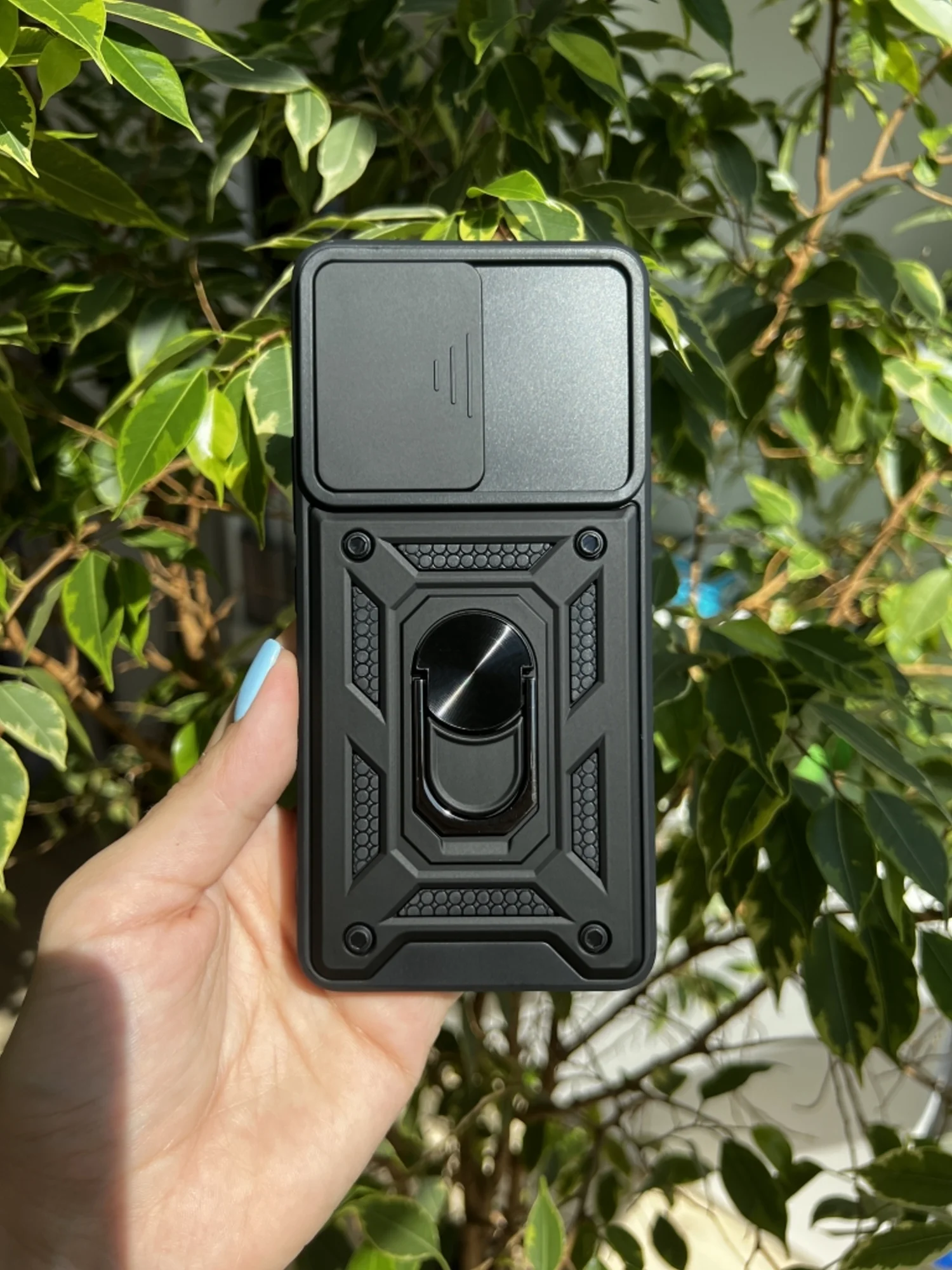 Черный чехол противоударный armors для Samsung A53 5G / Самсунг А53 5G с защитой камеры