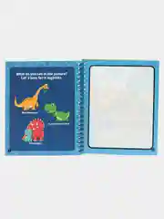 Лимонный книжка водная многоразовая раскраска с маркером