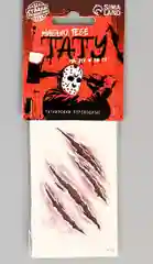 Розовый временные переводные татуировки, шрамы, раны на Хэллоуин