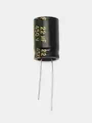 22мкФ 450в Конденсатор электролитический 22UF 450V 105C 13х21мм
