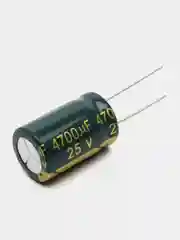 4700мкФ 25в Конденсатор электролитический 4700UF 25V 105C 16х25мм