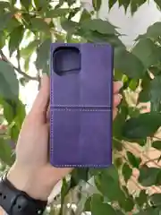 Фиолетовый чехол книжка elitcase для Apple iPhone 13 / Айфон 13