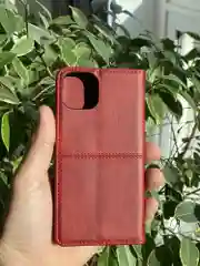 Красный чехол книжка elitcase для Apple iPhone 13 / Айфон 13