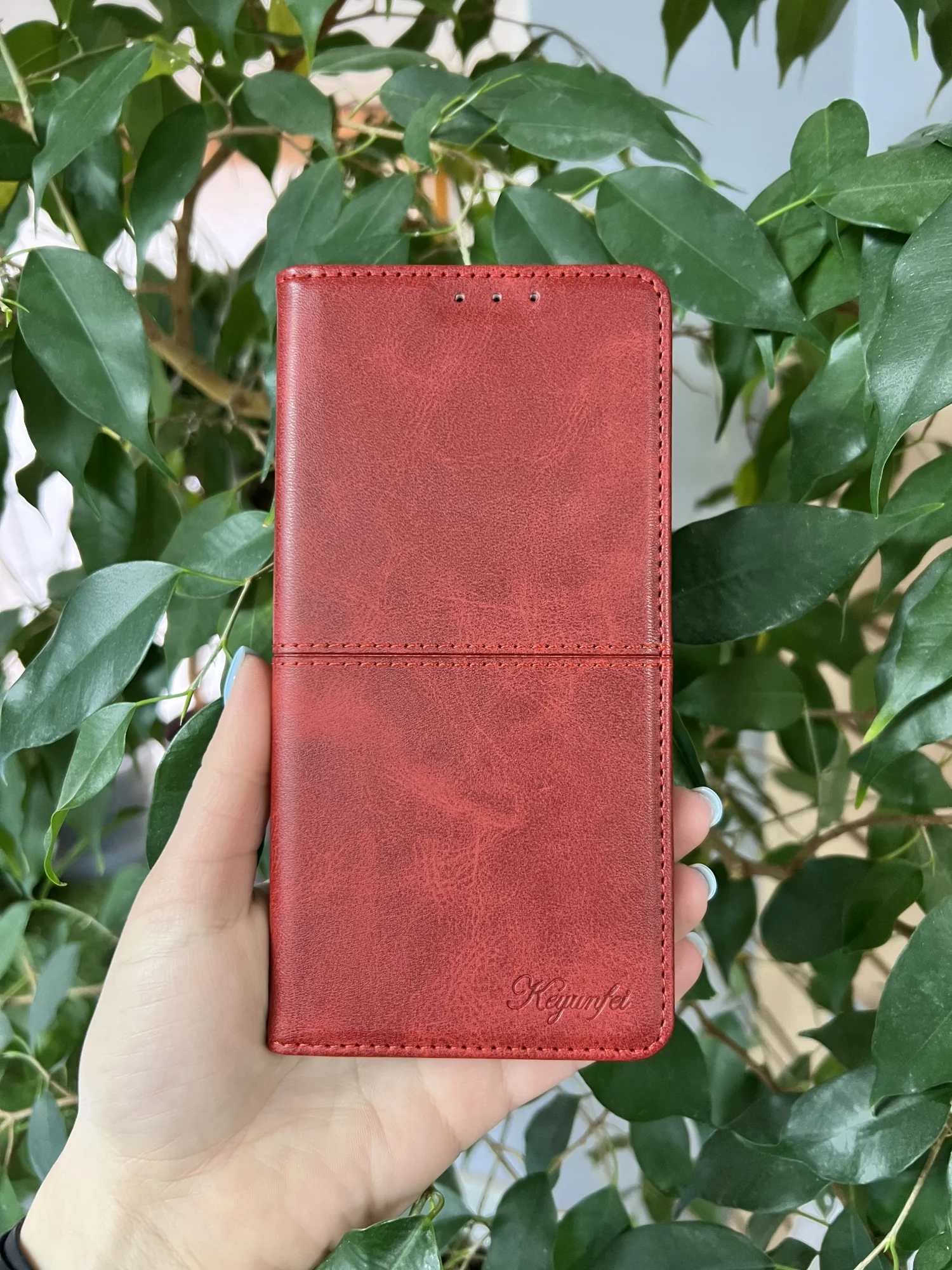 Красный чехол книжка elitcase для Honor 90 / Хонор 90