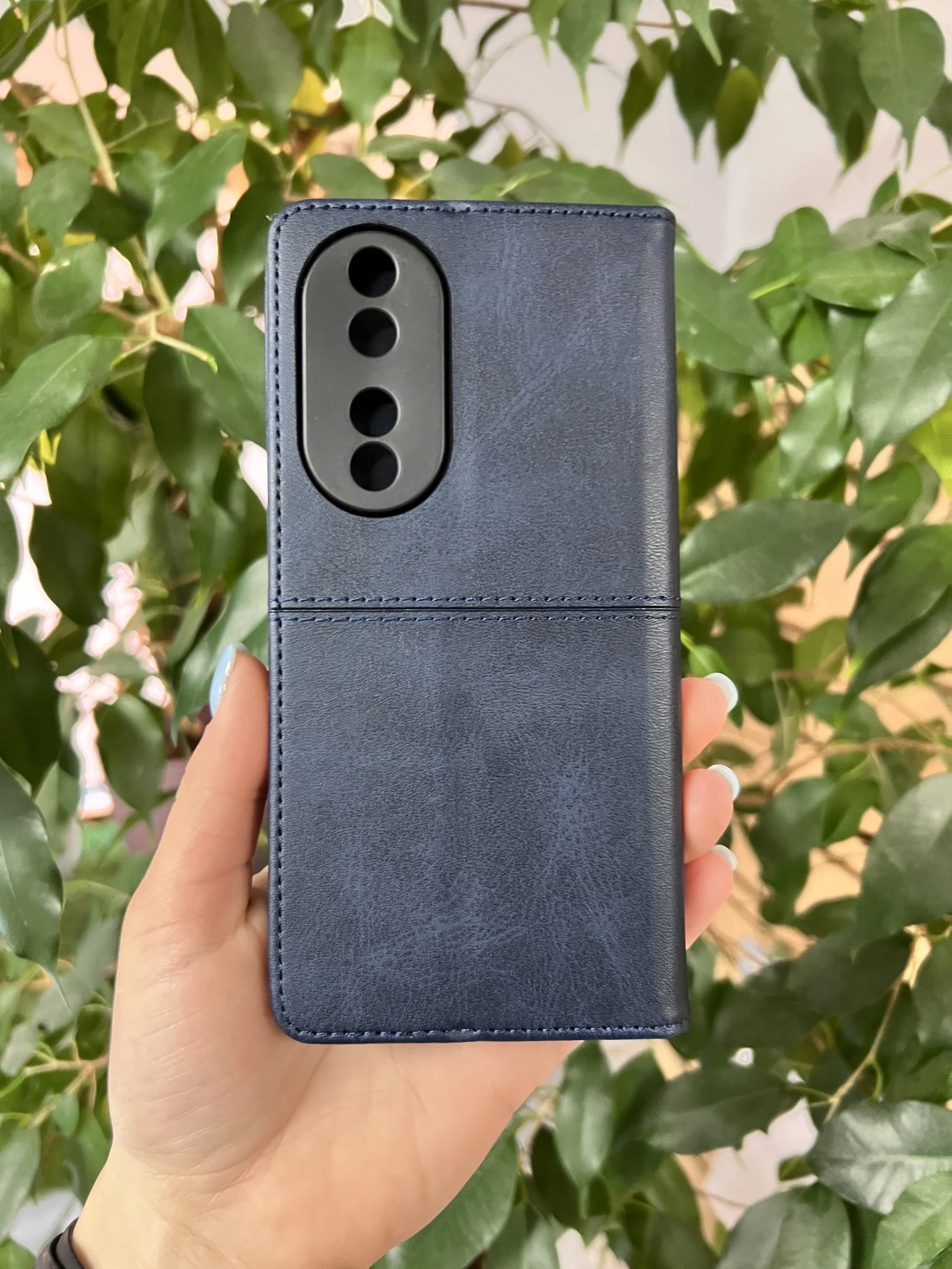 Синий чехол книжка elitcase для Honor 90 / Хонор 90