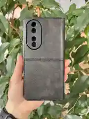 Черный чехол книжка elitcase для Honor 90 / Хонор 90