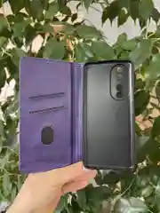 Фиолетовый чехол книжка elitcase для Honor 90 / Хонор 90