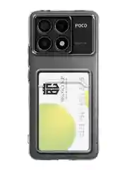 Молочный чехол для POCO F6 Pro/ Xiaomi Redmi K70/ K70 Pro силиконовый BROSCORP матовый / прозрачный