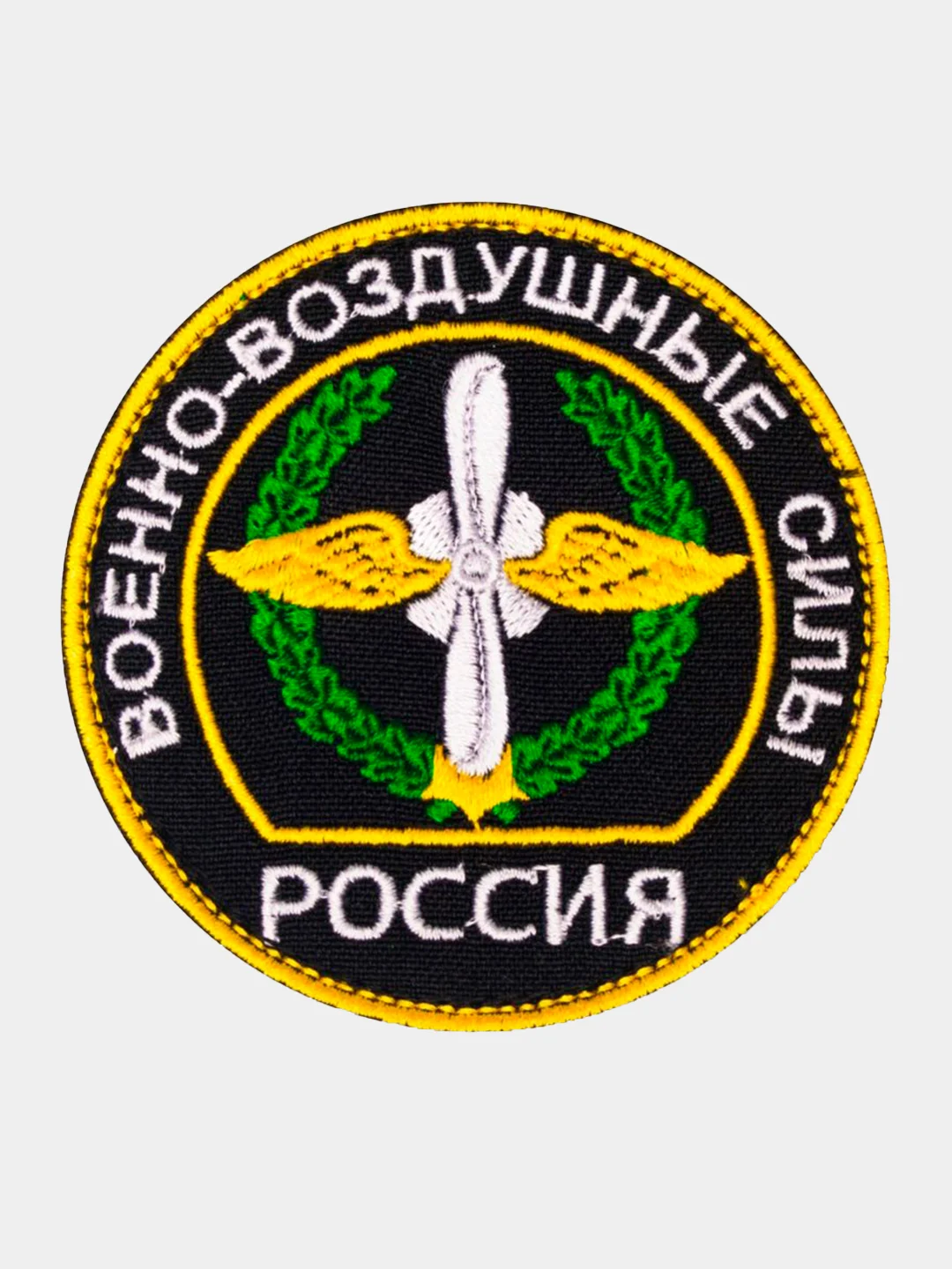 Нашивка шеврон на одежду Военно-воздушные силы РФ, на липучке