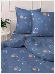 Комплект постельного белья, 1,5 спальный, 2х спальный, евро, семейный, полисатин