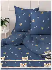 Комплект постельного белья, 1,5 спальный, 2х спальный, евро, семейный, полисатин