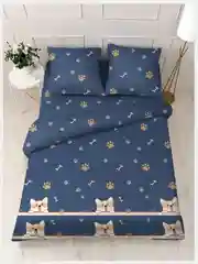 Комплект постельного белья, 1,5 спальный, 2х спальный, евро, семейный, полисатин
