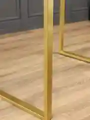 Золотой стол лофт