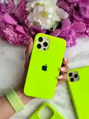 Салатовый чехол на айфон 14 про макс, 14 про, 14 плюс, 14, 13 про макс, 13 про, 12, 12 про макс
