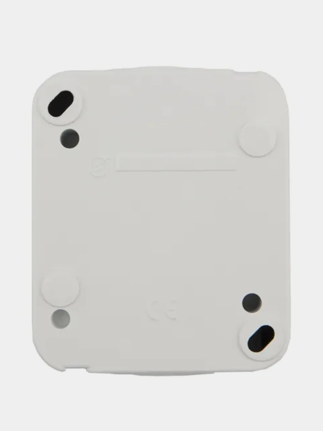 Розетка одноместная KRANZ Mini OG IP54, с заземлением, о/у, белая