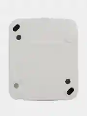 Розетка одноместная KRANZ Mini OG IP54, с заземлением, о/у, белая