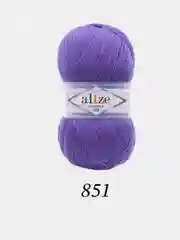 Разноцветный пряжа Alize Lanagold 800 Акрил 51% Шерсть 49% 100г 800м