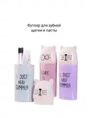 Футляр для зубной щетки и пасты