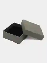 Серый металлик коробка для украшений